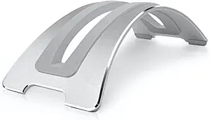 Twelve South BookArc for MacBook | Space-Saving Vertical Desktop Stand for Apple notebooks (Silver)*Not Compatible with M1, See Insert Option to Update/Upgrade*