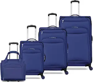 Expandable Spinner, 4 Piece Set (29", 25", 20", and 15" Underseat), Sapphire