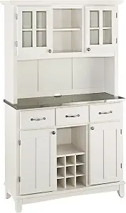 homestyles Server sideboards-buffets-credenzas, Hutch, Off White