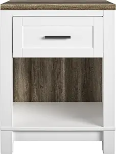 Ameriwood Home Chapel Hill Nightstand, White