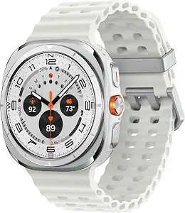 Samsung Galaxy Watch Ultra (2025) 47mm LTE Smartwatch, Titanium Casing, Advanced Sleep Coaching, Running Coach, Energy Score, Heart Rate Tracking, GPS, Titanium White [US Version, 2 Yr Warranty]