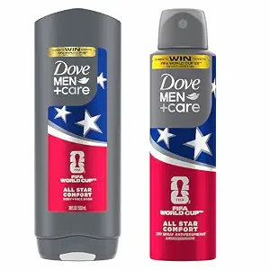Dove Men Body Wash & Deodorant Regimen Pack All Star Comfort 2 Count