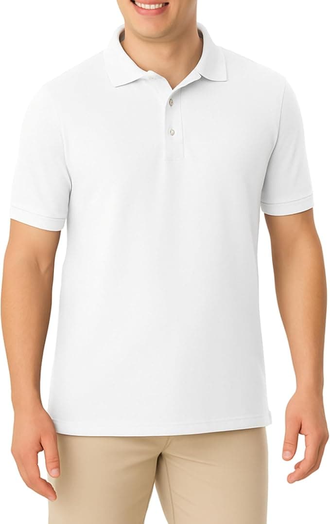 French Toast Unisex Adult Pique Polo (Standard &amp; Husky)