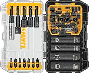 DEWALT Screwdriver Bit Set, Impact Driver Bit Set, FlexTorq, 35-Piece (DWA2T35IR)