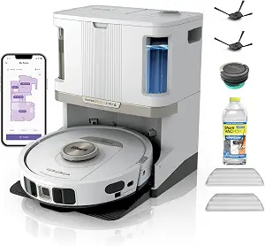 Shark PowerDetect Robot Vacuum & Mop Combo, 60-Day Self-Empty, AV2810ZEWH