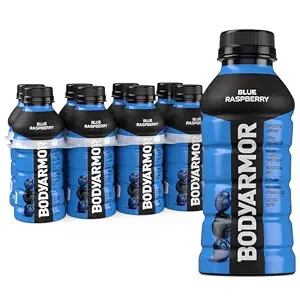 BODYARMOR Sports Drink, Blue Raspberry Electrolyte Drink, 12 Oz (8 Pk)