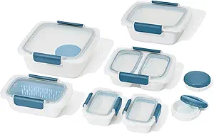 OXO Good Grips Prep and Go Container Set - 20pc - Ocean Blue