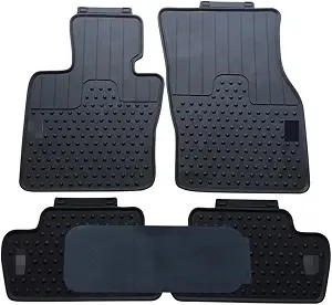 Car Floor Mats Car Mat Rugs Carpet Left Hand Drive Compatible with Cooper F56 F57 2013 2014 2015 2016 2017 2018 2019 2020 2021(Black)