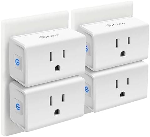 Kasa Smart Plug Ultra Mini 15A, EP10P4, Smart Home Wi-Fi Outlet