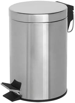 Croft Pedal Bin in Chrome, 3L