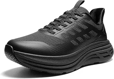 NORTIV 8 Men's Slip On Walking Shoes Cushioning Hands Free Non Slip Comfortable Workout Running Tennis Jogging Athletic Gym ActiveFloat Fashion Sneakers