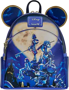 Loungefly Disney Kingdom Hearts Mickey Mini-Backpack, Amazon Exclusive