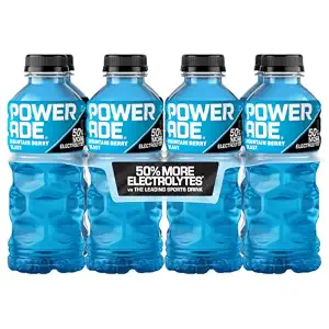 POWERADE Sports Drink, Mountain Berry Blast Electrolyte Drink, 20 Oz (8 Pk)