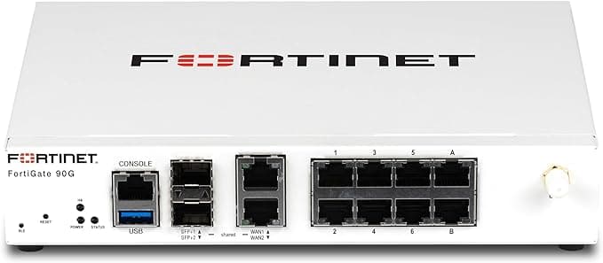Fortinet FortiGate - 90G Next Generation Firewall (NGFW) | 8X GE RJ45, 2X 10GE RJ45/SFP+ Ports (Appliance Only, No Subscription) (FG-90G)