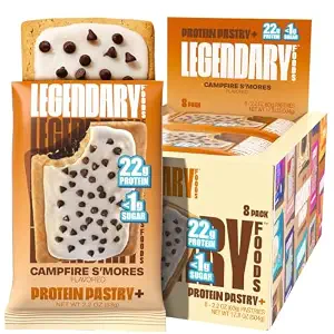 Legendary Foods Protein Pastry, Campfire S'mores, Low Carb/Low Sugar Snack
