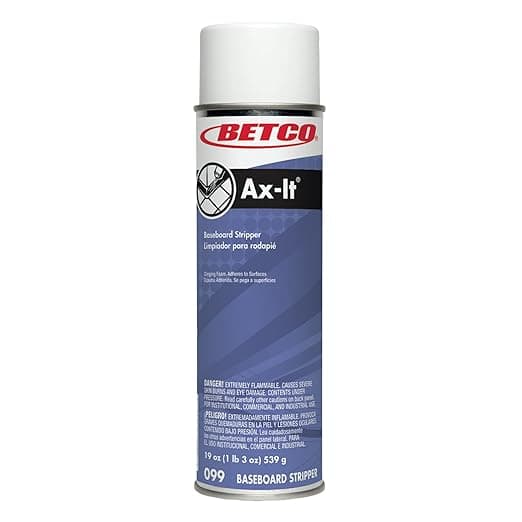 Betco® Ax-It Aerosol Baseboard Stripper, 19-Oz, Pack Of 12