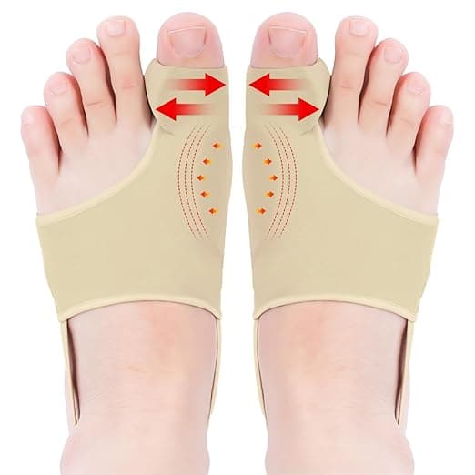 Bunion Corrector for Women, Big Toe Separators For Men &amp; Women,Bunion Splint-Bunion Pads-Hammer, Comfortable &amp; Breathable for Night