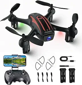 Drone with Camera 1080P HD, Mini RC Quadcopter for Kids & Adults | Easy Fly experience makes a great gift for families, helping users build confidence, explore creativity and enjoy outdoor fun