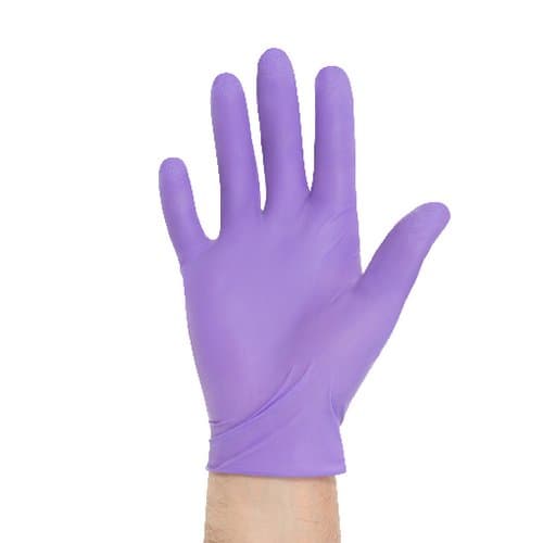 HALYARD Purple Nitrile-Xtra Exam Gloves - Emergency Responder Series (EMS), Powder-Free, 5.9 mil, 12", Purple, X-Large, 39508 (Case of 500)