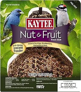 Kaytee Wild Bird Nut & Fruit Seed Treat Bell