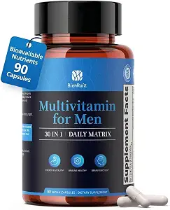 Men's Multivitamin CoQ10 & PQQ 90 Capsules