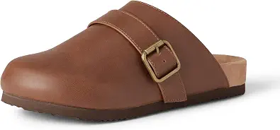 Amazon Essentials Women's Comfort Clogs, Available with and Without Faux Shearling Lining