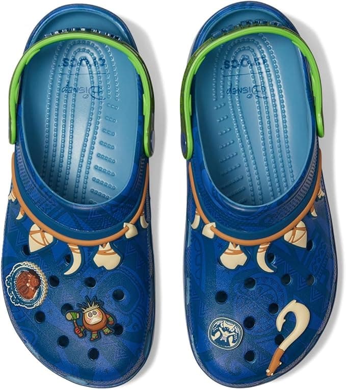 Crocs Unisex-Adult Disney Moana Classic Clogs, Shoes for Women and Men