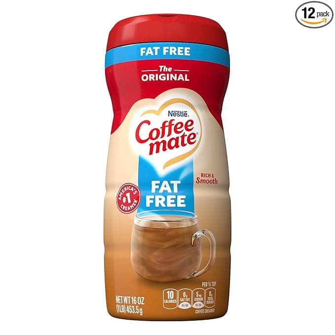 Coffee mate Original Fat Free Powdered Coffee Creamer 12 Pack 16 Oz