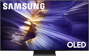 Samsung 65-Inch Class OLED S90F 4K Smart TV (2025 Model) NQ4 AI Gen3 Processor Upscaling Pro HDR +, Motion Xcelerator 144Hz, Vision Alexa Built-in