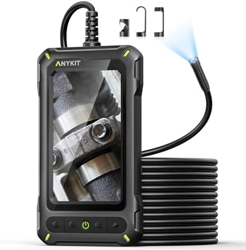 Anykit Endoscope Camera with Light, 1080P Industrial Endoscope Camera