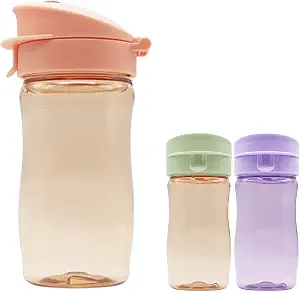 Tritan Sports Water Bottle, Coral Pink, 350ml/12oz