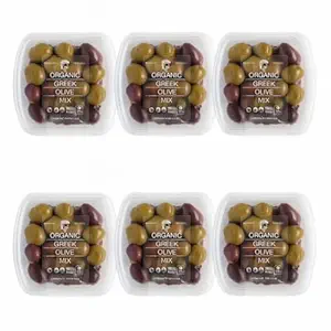 Divina, Organic Greek Olive Mix, 6.3 Ounce(pack of 6)