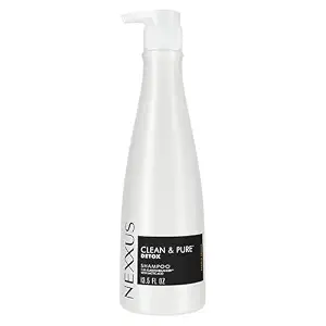 Nexxus CLEAN & PURE Shampoo Detox for Professional-Level Silicon, Sulfate & Paraben Free Hair Care Powered by Clarifix Balancer Technology with Lactic Acid 13.5 oz