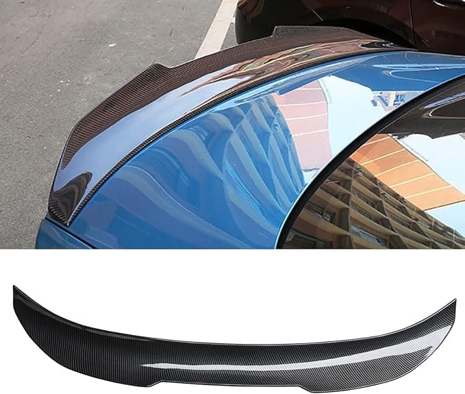 YOUNGERCAR Rear Trunk Spoiler Fit for 2014-2020 BMW F36 Gran Coupe 4 Doors Carbon Fiber Painted Coating ABS Trunk Wing PSM Style