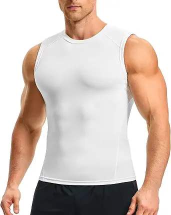 Nebility Compression Tank Tops Men Undershirt Sleeveless Shirt Workout Vest
