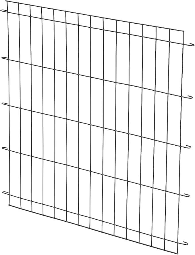 MidWest Homes for Pets Dog Crate Divider Panel for 36-inch Crates, Adjusts Living Space, Fits Midwest Cage Models 1636, 1636DD, 1936 and 736UP, Black E-Coated, 06DP