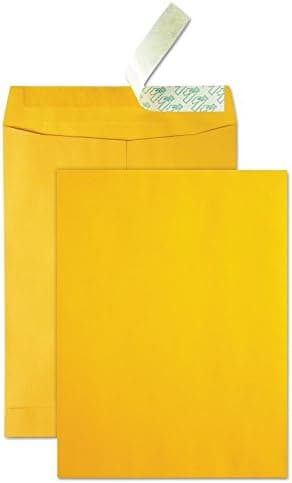 Quality Park High Bulk Catalog Envelope, 10 x 13 Inches, Kraft, Redi-Strip, Box of 250 (41620)
