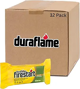 Duraflame Firestart Indoor/Outdoor Firelighters - Quick Ignition for BBQ, Fireplace, Fire Pit and Campfires