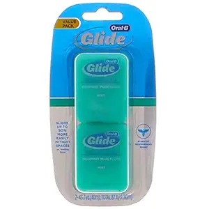 Glide Pro Health Comfort Plus Mint Flavor Floss, 87.4 Yard - 48 per case.4848
