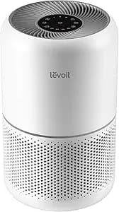 LEVOIT Air Purifier for Home Allergens Pet Hair in Bedroom, Covers Up to 1073 ft² by 56W High Torque Motor, AHAM VERIFIDE, 3-in-1 Filter with HEPA Sleep Mode, Remove Dust Smoke Odor, Core300-P, White