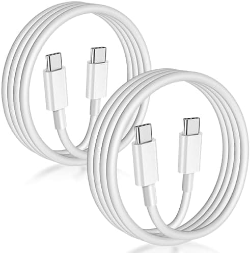 APFEN USB C to USB C Cable (6FT, 2Pack),Type-C 60W Fast Charging Cord