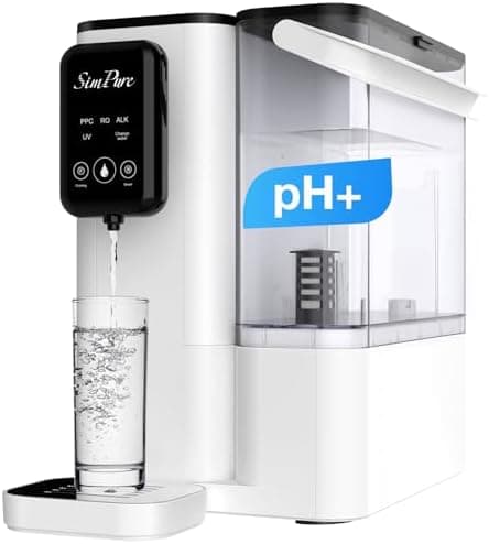 SimPure Y9A UV Countertop Reverse Osmosis Water Filter, Alkaline