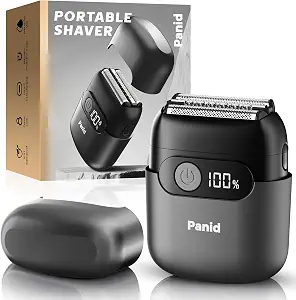 3-Blade Electric Foil Shaver for Men,Portable Electric Razor Beard Trimmer