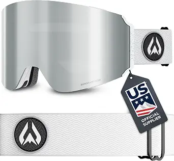Wildhorn Roca Pro Ski Goggles Men Women, Ultra wide FOV 185° snowboard goggles, Anti-Fog/Scratch 100% UV