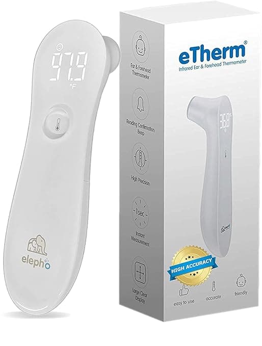 eTherm Infrared Ear &amp; Forehead Thermometer
