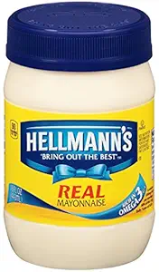 Hellmann's Mayonnaise, Made With Cage Free Eggs, 15 Fluid Ounces (Pack Of 12)
