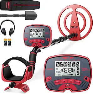 Metal Detectors, Adults Metal Detector with LCD Display, 5 Modes, Advanced DSP Chip 10" Coil