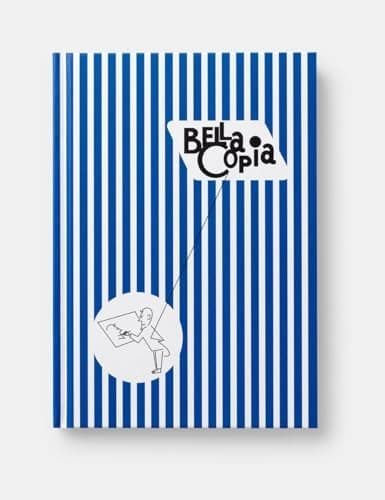 Bella Copia Blue Midsized Lined Notebook