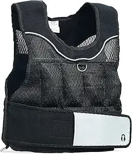 CAP Adjustable Weighted Vest 20–150 lbs for Strength Training, Running & Workouts, Weight Vest for Men & Women, Fitness Training Vest