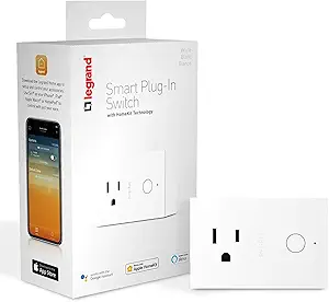 Legrand, Smart Plug, Smart Outlet, Apple Homekit, Quick Setup On iOS (iPhone or iPad), No Hub Required, HKRP10